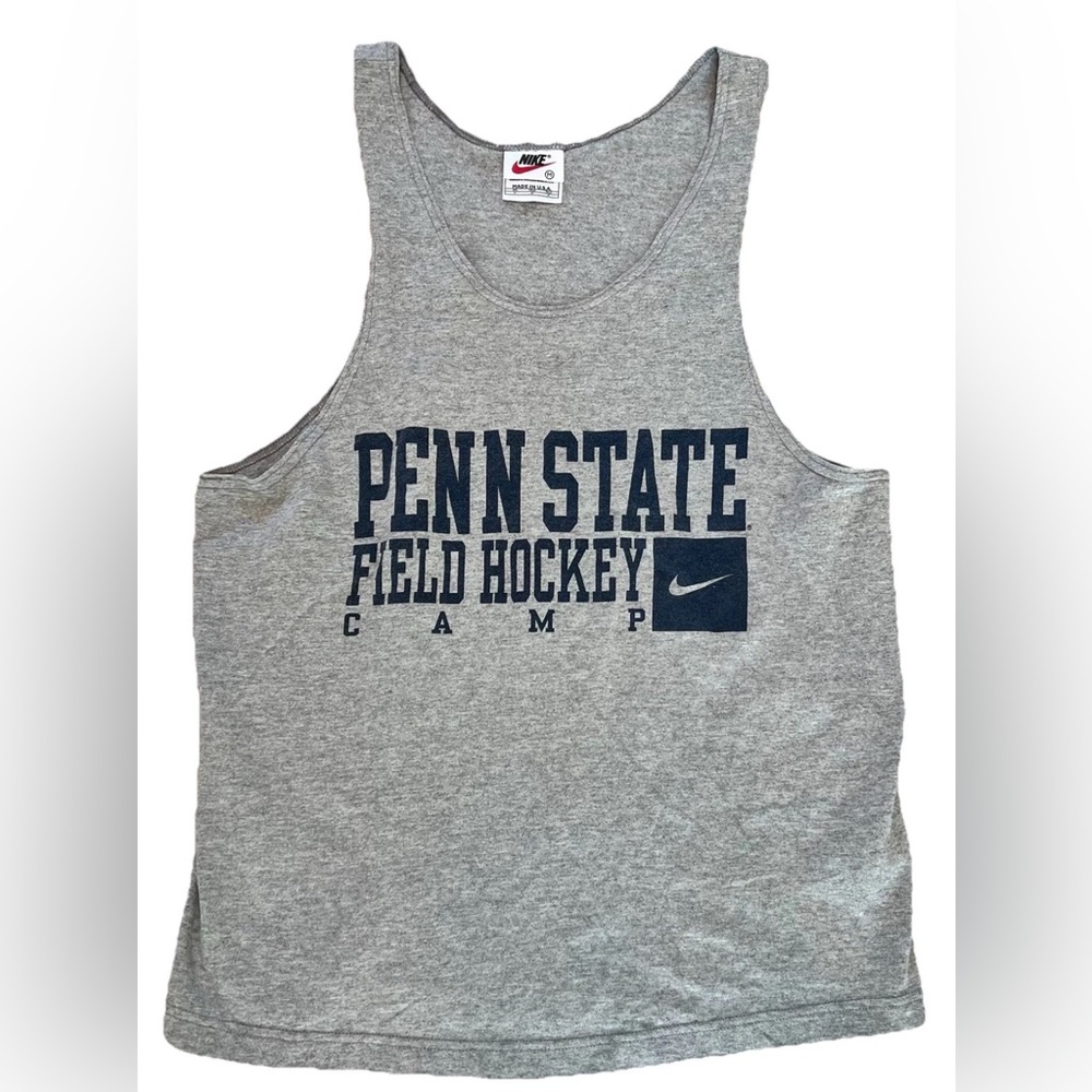 VTG 90s Penn State Field Hockey Tank Top Size Medium Nittany Lions Y2K
